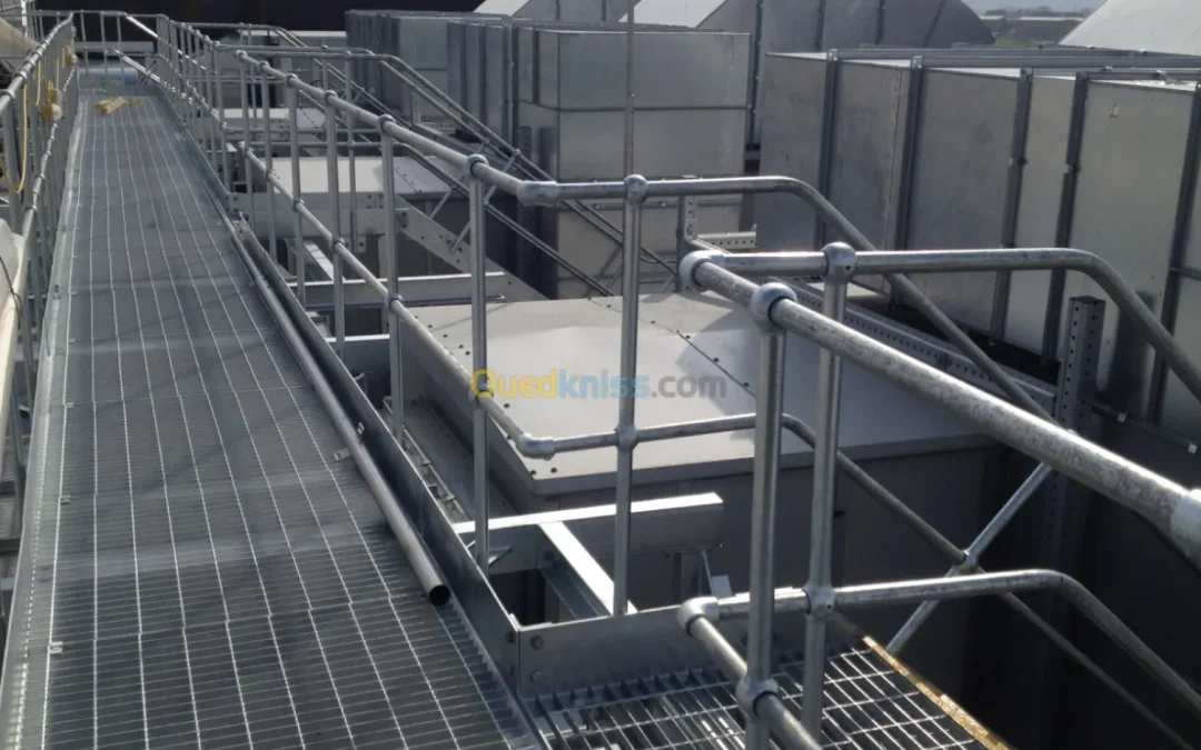 Concevoir des passerelles et structures métalliques sur mesure pour sécuriser vos installations